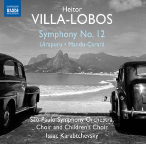 Capa do cd com a Sinfonia n.º12 de Villa-Lobos, parte do projeto de gravação integral das sinfonias do compositor pela Osesp (Orquestra Sinfônica do Estado de São Paulo) sob a regência do maestro Isaac Karabtchevsky.